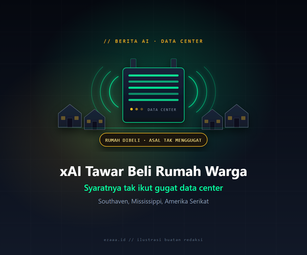 xAI Tawar Beli Ratusan Rumah Warga, Syaratnya Tak Ikut Gugat Data Center